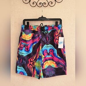 NWT Men's Multicolor Pattern Shorts - Size S